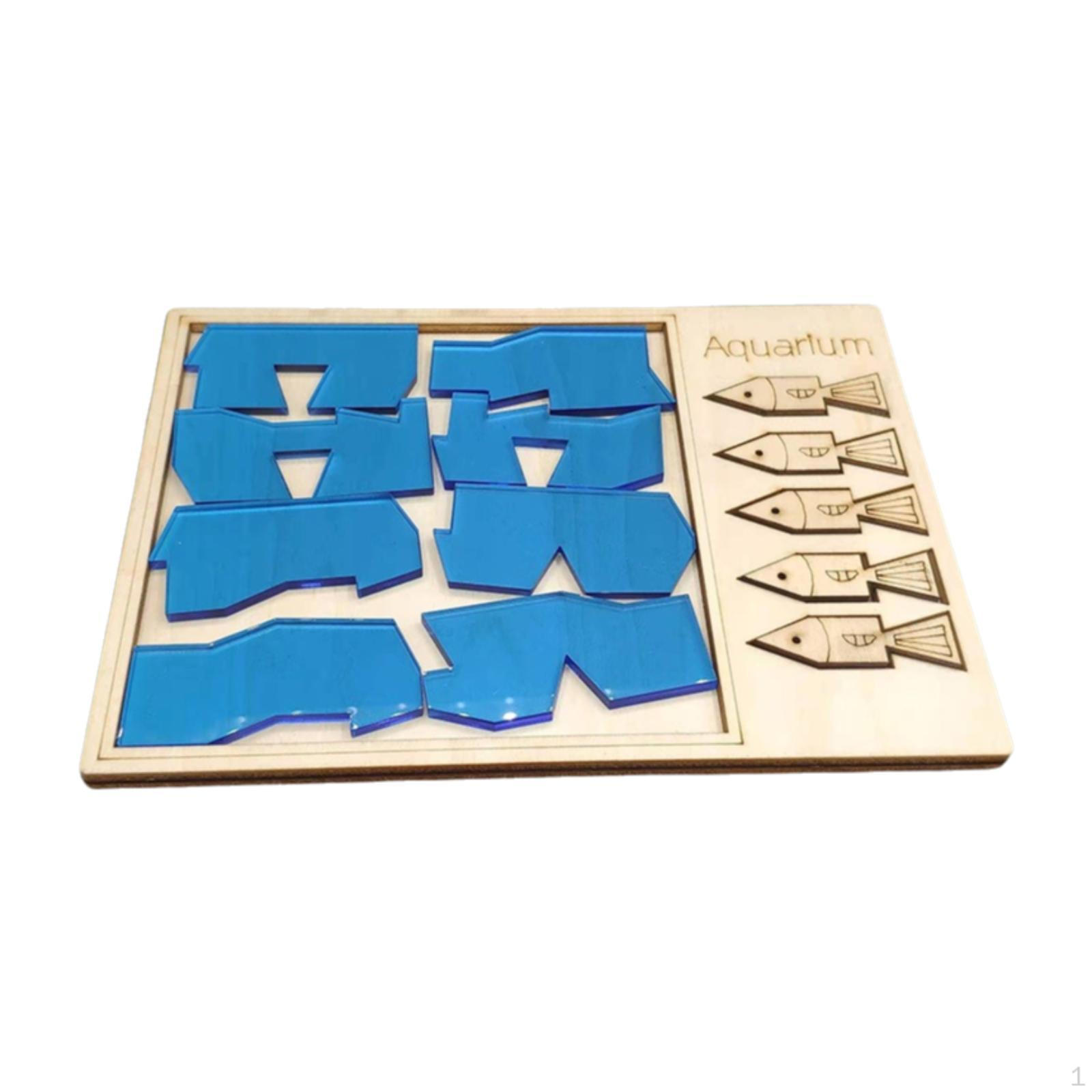 Wooden Aquarium Puzzle Game Interactive Intelligence Educational IQ Game, Brain Teasers Toy for
Wooden Aquarium Puzzle Game Interactive Intelligence Educational IQ Game, Brain Teasers Toy for