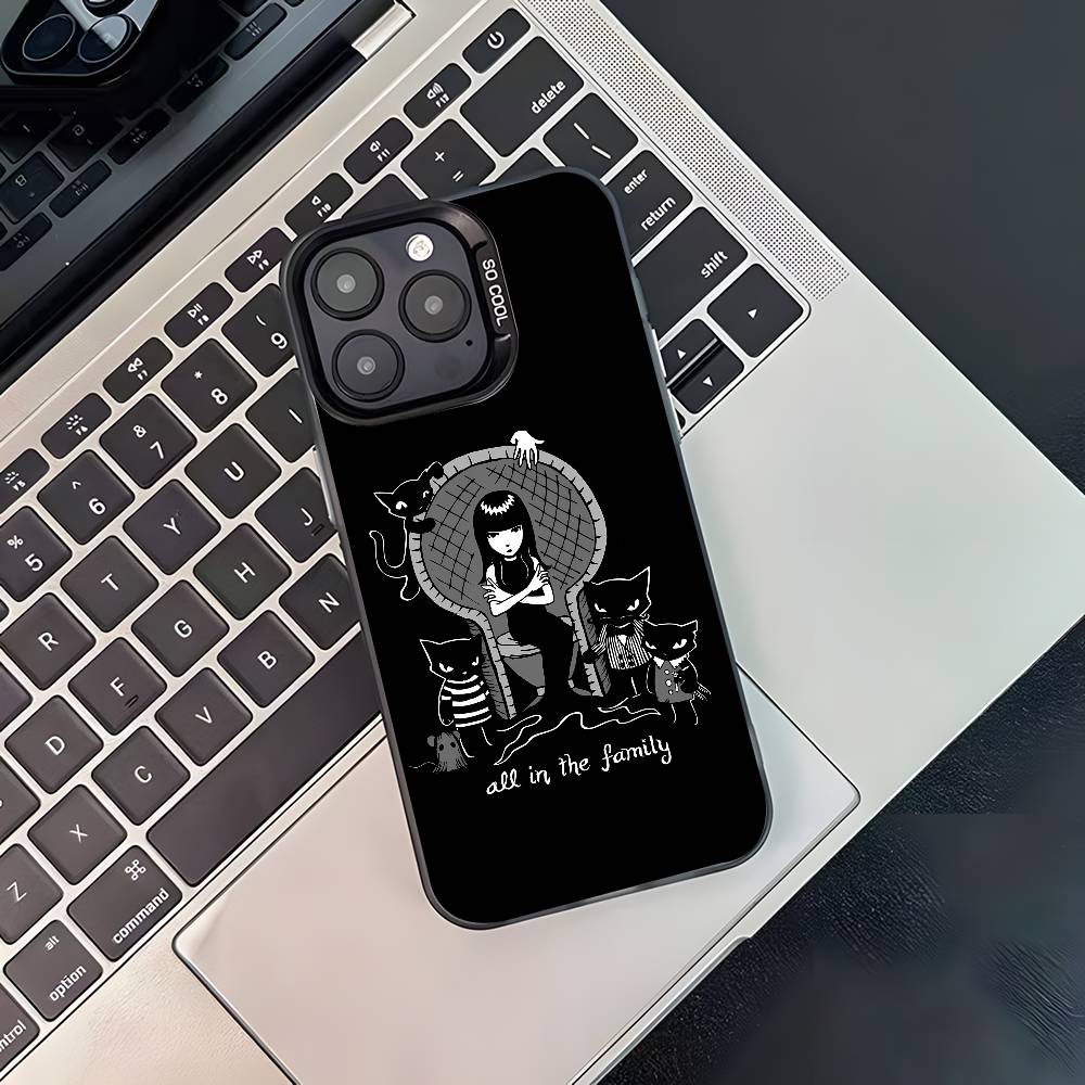 E-Emily The Strange Phone Case For iPhone 17,16,15,14,13,12,11,Pro,XS,Max,Plus,Mini,SE4,E Black Matte Shockproof Cover iPhone12
E-Emily The Strange Phone Case For iPhone 17,16,15,14,13,12,11,Pro,XS,Max,Plus,Mini,SE4,E Black Matte Shockproof Cover iPhone12