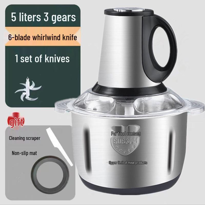 Electric Meat and Vegetable Grinder: Multi-functional Household and Commercial Mincing Machine
Electric Meat and Vegetable Grinder: Multi-functional Household and Commercial Mincing Machine