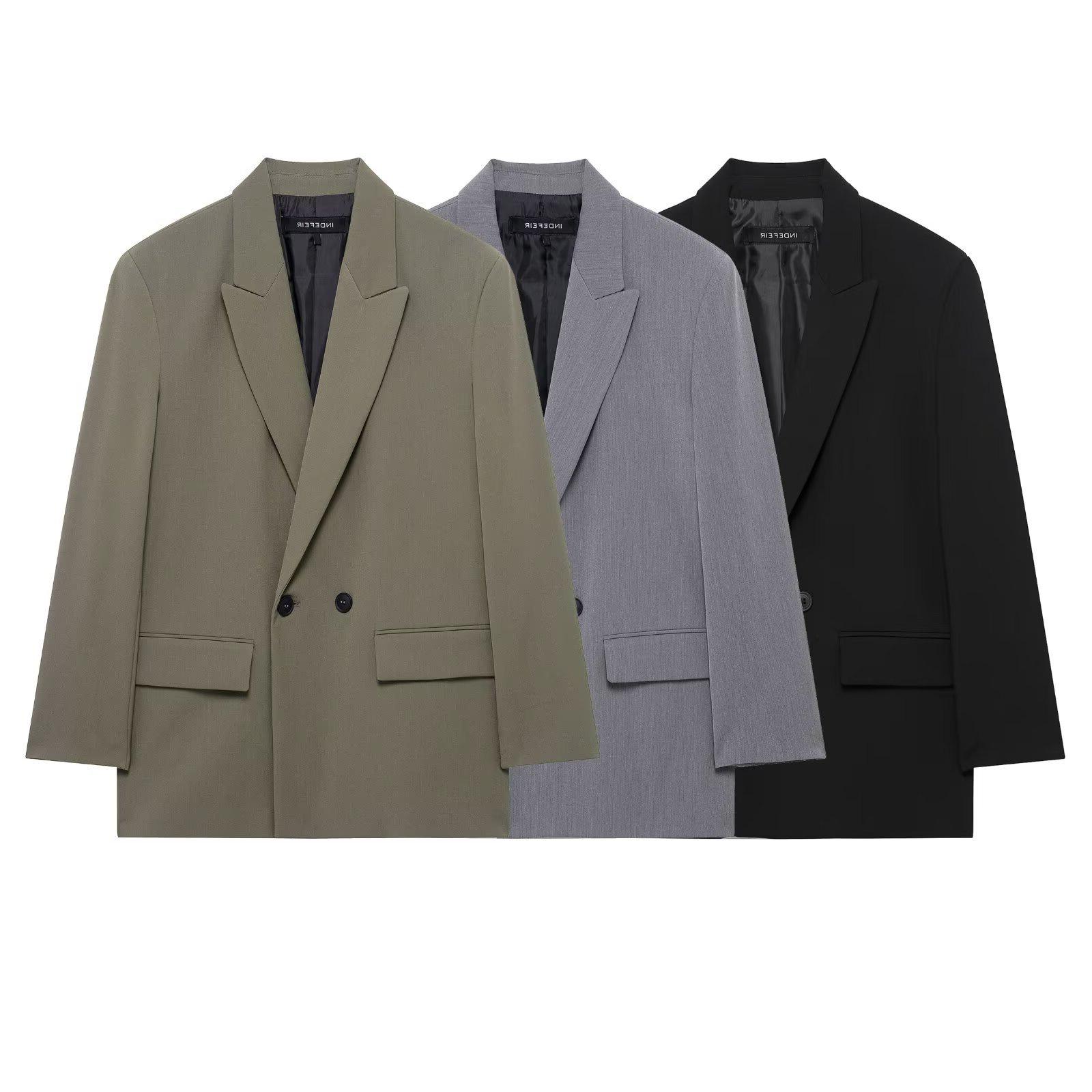 TAOP&ZA Spring/Summer Women s Double-Breasted Turn-Down Collar Versatile Suit Jacket Large
TAOP&ZA Spring/Summer Women s Double-Breasted Turn-Down Collar Versatile Suit Jacket Large