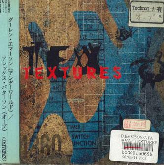 CD ДАРРЕН ЭМЕРСОН + АЛЕКС ПАТЕРСОН - Textures TXTRCD1 VOLUME UK Танцевальная и Электронная Музыка Б/У
CD ДАРРЕН ЭМЕРСОН + АЛЕКС ПАТЕРСОН - Textures TXTRCD1 VOLUME UK Танцевальная и Электронная Музыка Б/У