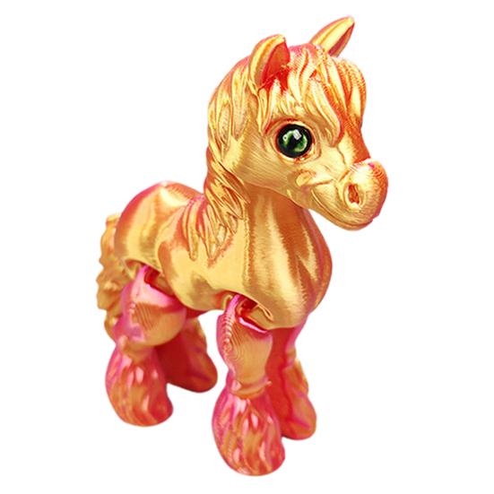 3D-печатная лошадь-украшение, милая шарнирная фигурка лошади, гибкая игрушка-непоседа в виде животного для интерактивной игры, снятия стресса и демонстрации
3D-печатная лошадь-украшение, милая шарнирная фигурка лошади, гибкая игрушка-непоседа в виде животного для интерактивной игры, снятия стресса и демонстрации