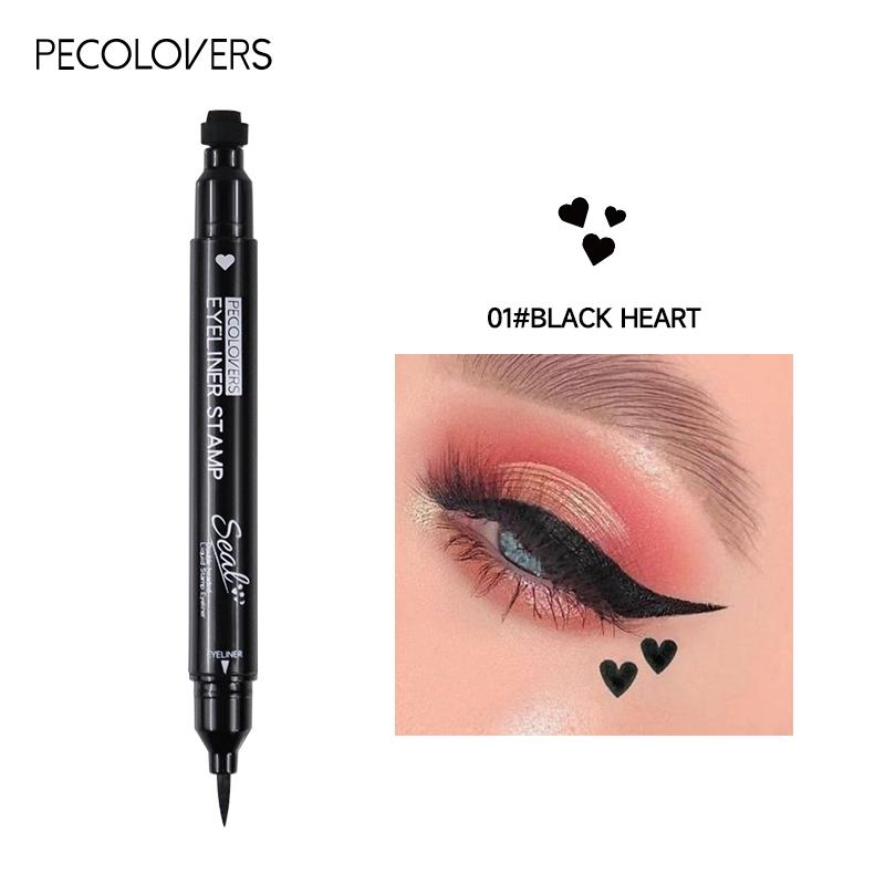 2 In 1 Black Liquid Eyeliner Double-head Moon Stamp Eye Liner Pencil Quick Dry Non-Smudge Long-lasting Easy to Use Eye Makeup
2 In 1 Black Liquid Eyeliner Double-head Moon Stamp Eye Liner Pencil Quick Dry Non-Smudge Long-lasting Easy to Use Eye Makeup