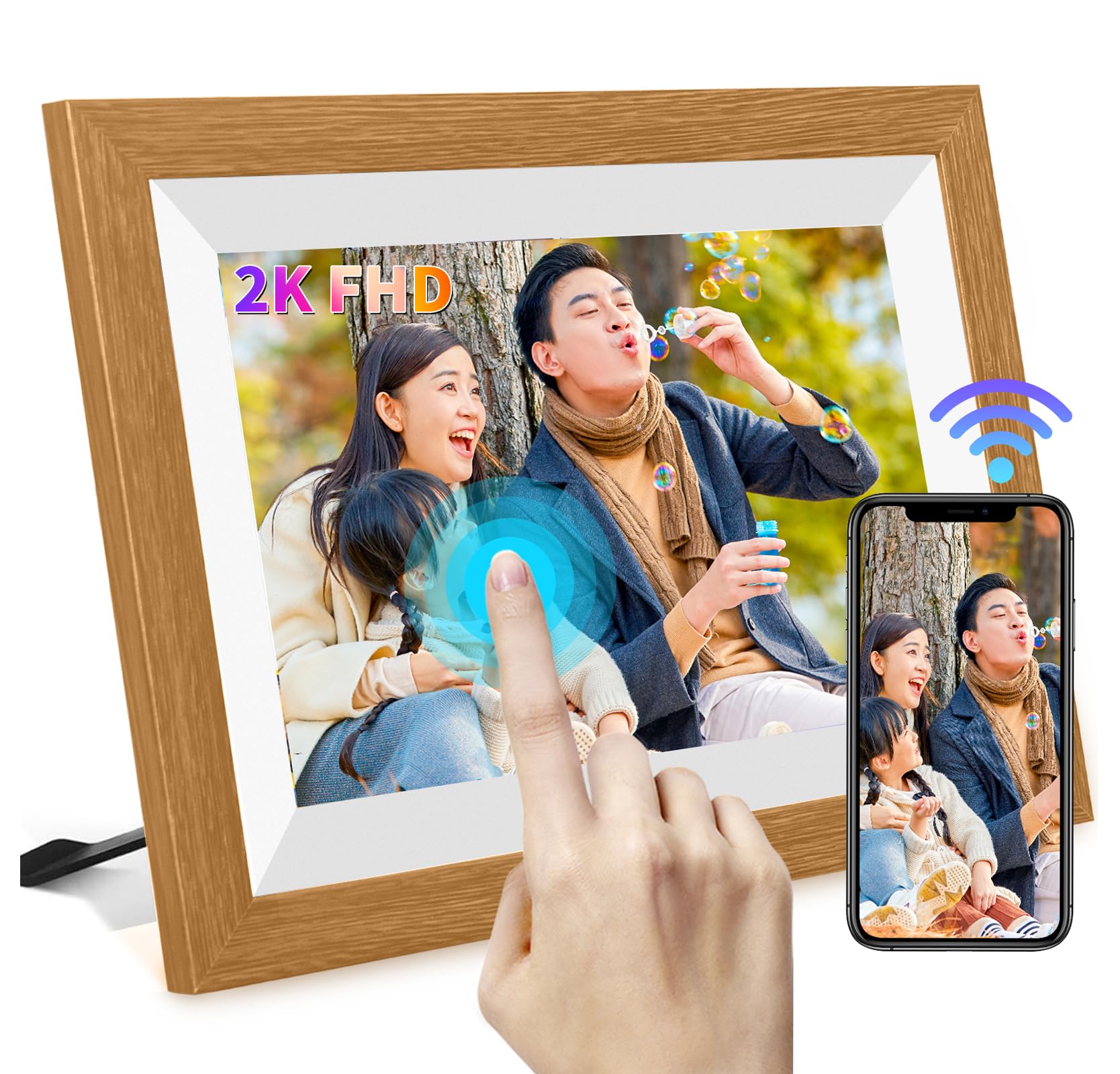 released at the end of the year FHD 2K LCD digital photo frame WIFI inch IPS touch screen Motion video date display 32GB memory Up to 64GB MicroSD жовтий
released at the end of the year FHD 2K LCD digital photo frame WIFI inch IPS touch screen Motion video date display 32GB memory Up to 64GB MicroSD жовтий