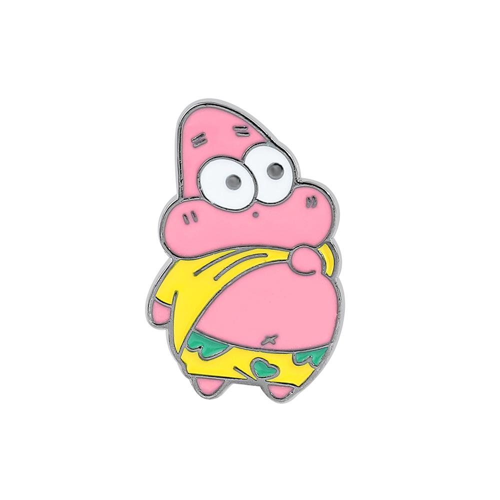 Cute Chubby Enamel Pins Squidward Tentacles & Patrick Star Brooch Badge for Backpack Collar Lapel Fashionable Jewelry Accessory
Cute Chubby Enamel Pins Squidward Tentacles & Patrick Star Brooch Badge for Backpack Collar Lapel Fashionable Jewelry Accessory