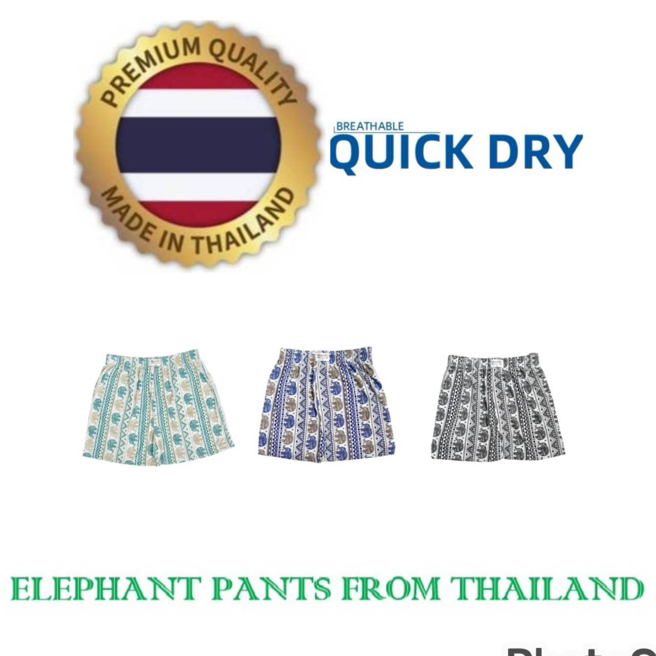 Elephant Pants Swimming Trunk Boxer Underwear Elastic Unisex Women Men Print Thailand Casual Streetwear Beach Retro Vintage Set 3XL
Elephant Pants Swimming Trunk Boxer Underwear Elastic Unisex Women Men Print Thailand Casual Streetwear Beach Retro Vintage Set 3XL