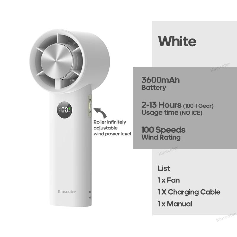 KINSCOTER Многофункциональный электрический ручной вентилятор беспроводной портативный домашний тихий вентилятор настольный настенный потолочный вентилятор охладитель воздуха белый
KINSCOTER Многофункциональный электрический ручной вентилятор беспроводной портативный домашний тихий вентилятор настольный настенный потолочный вентилятор охладитель воздуха белый