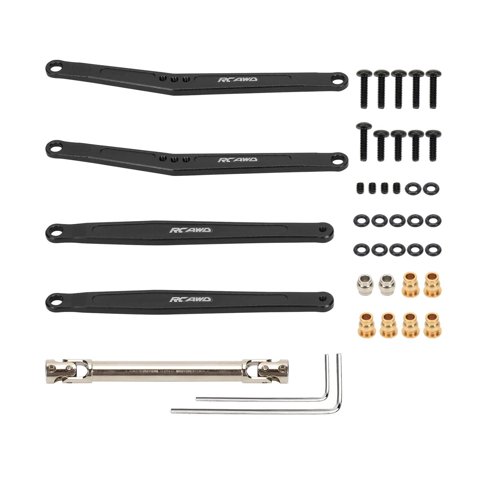 35mm Extended Upper and Lower Linkage 70mm CVD Center Drive Shaft Upgrade Parts for RCAWD FMS FCX24 Crawler Black & 1/24 чорний
35mm Extended Upper and Lower Linkage 70mm CVD Center Drive Shaft Upgrade Parts for RCAWD FMS FCX24 Crawler Black & 1/24 чорний