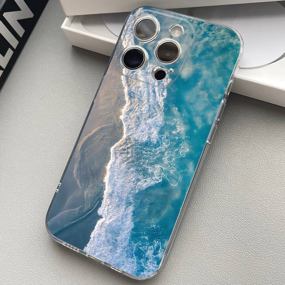 Sea blue Sky beach Clear Silicone Soft TPU Phone Case For iphone 17 16 15 14 Plus 13 12 Mini 11 Pro Max Shell Capa iPhone 13 pro
Sea blue Sky beach Clear Silicone Soft TPU Phone Case For iphone 17 16 15 14 Plus 13 12 Mini 11 Pro Max Shell Capa iPhone 13 pro