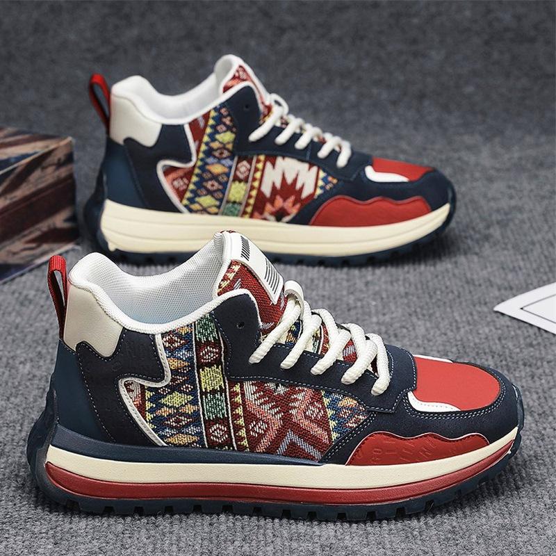 Men s shoes autumn 2024 new casual sports shoes student youth Chinese style embroidery versatile high-top trendy shoes men s 44
Men s shoes autumn 2024 new casual sports shoes student youth Chinese style embroidery versatile high-top trendy shoes men s 44