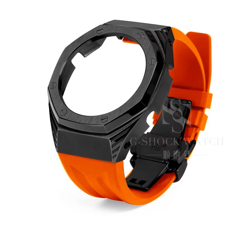 GA-2100/2110B2100/ Для Casio Дуб Фермерський Модифіковані GM2100 Серія Сталевий Корпус Фторгумовий Ремінець Аксесуари GA-2100 2110 B2100
GA-2100/2110B2100/ Для Casio Дуб Фермерський Модифіковані GM2100 Серія Сталевий Корпус Фторгумовий Ремінець Аксесуари GA-2100 2110 B2100