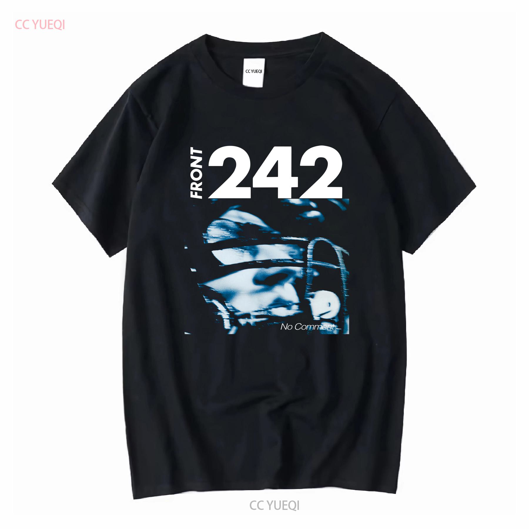 Vtg FRONT 242 NO COMMENT Cotton Black Full Size T Shirt A016 long sleeves vintage Washed designer clothes Breathable Stretched 4XL
Vtg FRONT 242 NO COMMENT Cotton Black Full Size T Shirt A016 long sleeves vintage Washed designer clothes Breathable Stretched 4XL