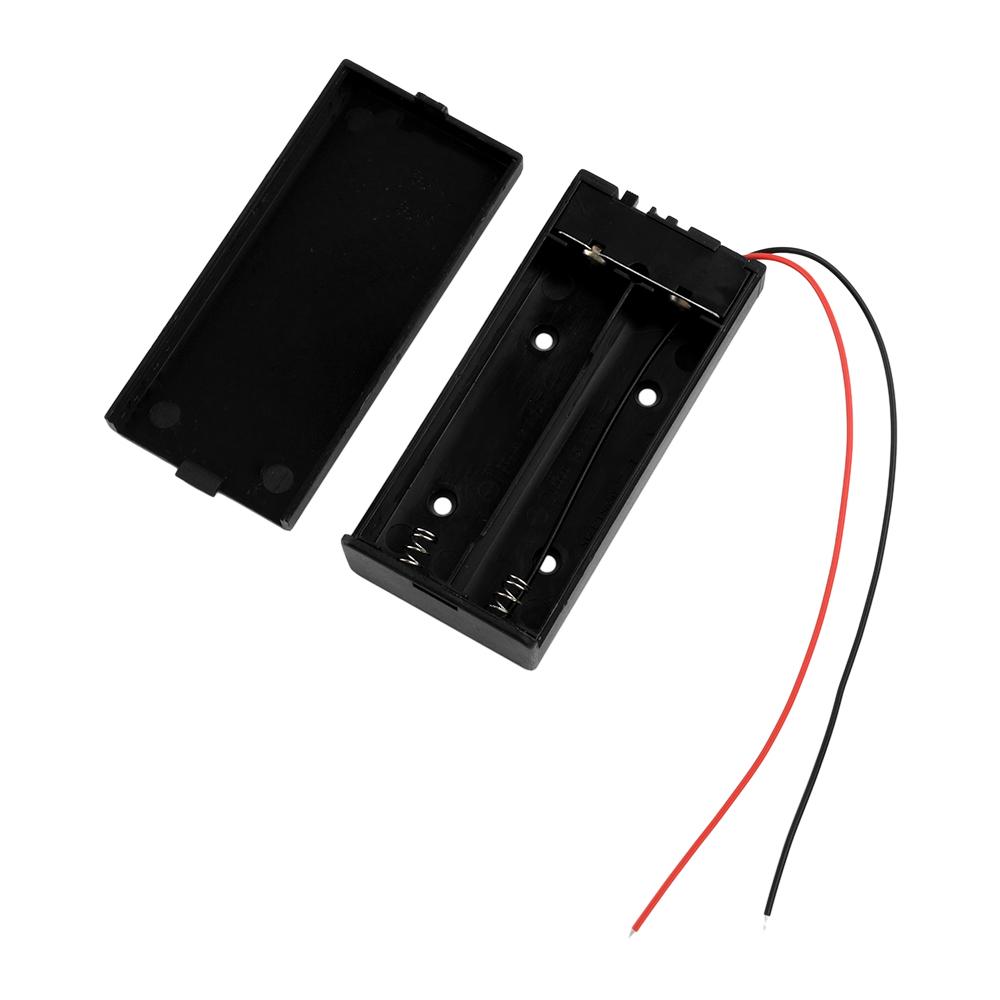 2 Slot 18650 Battery Holder 3.7V Parallel Connection Battery Box With Leads Wirees ON/Off Switch Screw Cap Case Back Cover
2 Slot 18650 Battery Holder 3.7V Parallel Connection Battery Box With Leads Wirees ON/Off Switch Screw Cap Case Back Cover