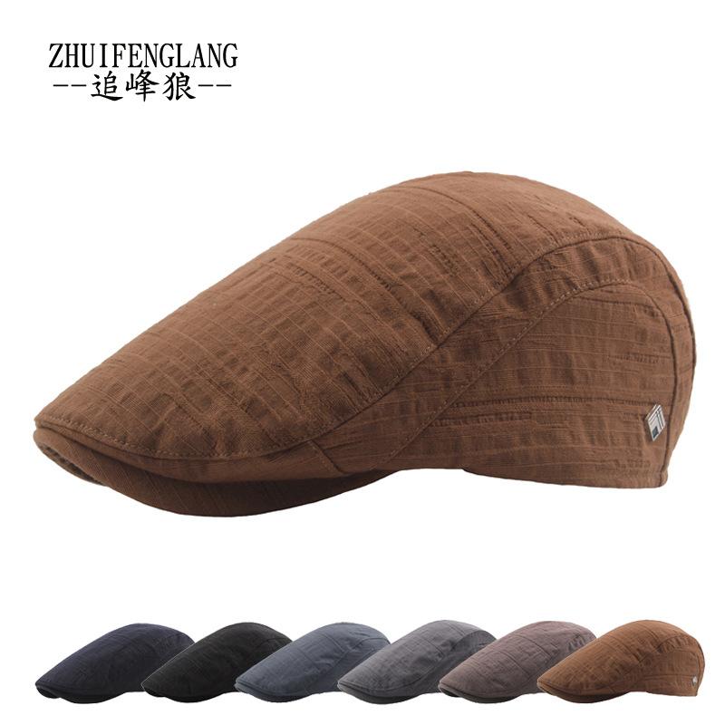 Autumn Solid Color Men S Pleated Striped Cotton Polyester Forward Hat Youth British Style Cap Women S Short Brim Beret Adjustable світло-сірого кольору
Autumn Solid Color Men S Pleated Striped Cotton Polyester Forward Hat Youth British Style Cap Women S Short Brim Beret Adjustable світло-сірого кольору
