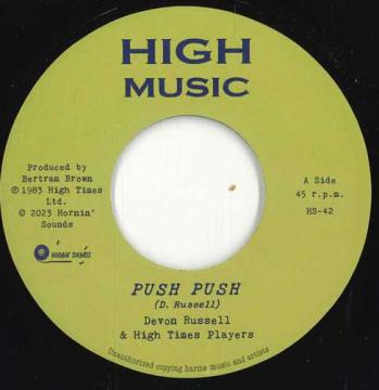 7-дюймовая пластинка DEVON RUSSELL, HIGH TIMES PLAYERS - Push Push / Yesterday s Tomorrow HS42 Hornin Sounds 2023 Европа Регги, Ска и Даб
7-дюймовая пластинка DEVON RUSSELL, HIGH TIMES PLAYERS - Push Push / Yesterday s Tomorrow HS42 Hornin Sounds 2023 Европа Регги, Ска и Даб