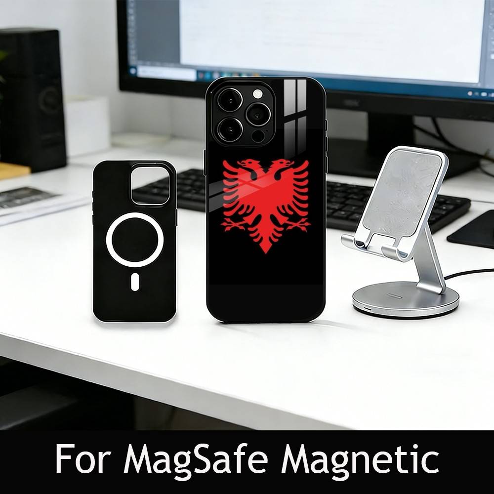 A-Albanian Flag Eagle Phone Case For iPhone17,16,15,14,13,12,11 Plus,Pro Magnetic For Magsafe Wireless Charging iPhone11PRO
A-Albanian Flag Eagle Phone Case For iPhone17,16,15,14,13,12,11 Plus,Pro Magnetic For Magsafe Wireless Charging iPhone11PRO