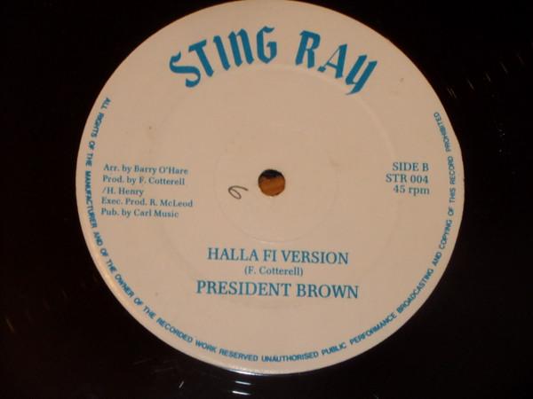 12inch Record PREZIDENT BROWN Halla Fi Money STR004 Sting Ray 1994 UK Reggae Ska Dub Used
12inch Record PREZIDENT BROWN Halla Fi Money STR004 Sting Ray 1994 UK Reggae Ska Dub Used