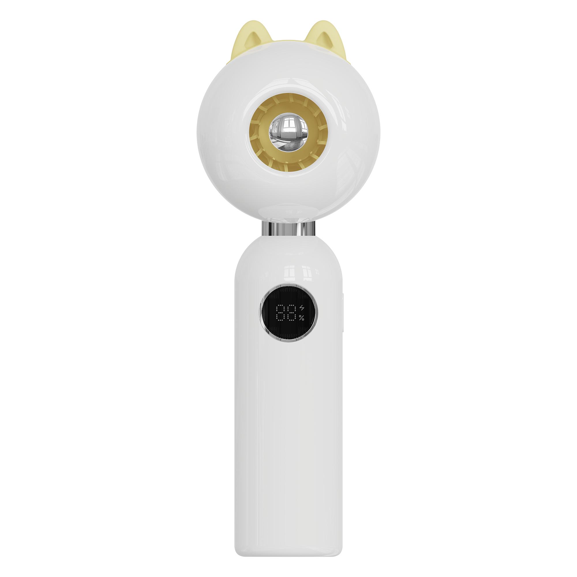 C05 Cute Animal Ears Handheld Mini USB Fan Portable 100 Speeds Desktop Fan for Home Office Yellow Cat
C05 Cute Animal Ears Handheld Mini USB Fan Portable 100 Speeds Desktop Fan for Home Office Yellow Cat