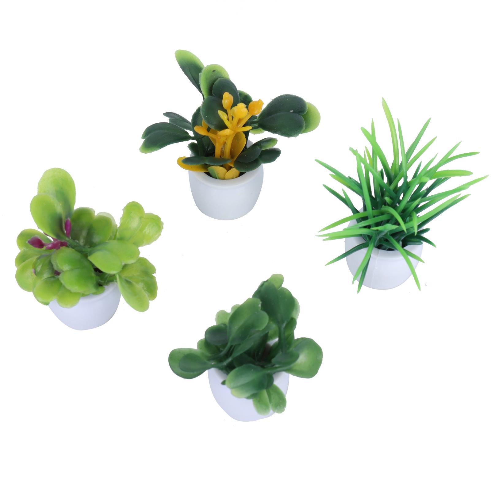 4 Pcs Mini Simulation Pot Plants Set Artificial Potted Plants Set with Ceramic Pots for Home Office
4 Pcs Mini Simulation Pot Plants Set Artificial Potted Plants Set with Ceramic Pots for Home Office