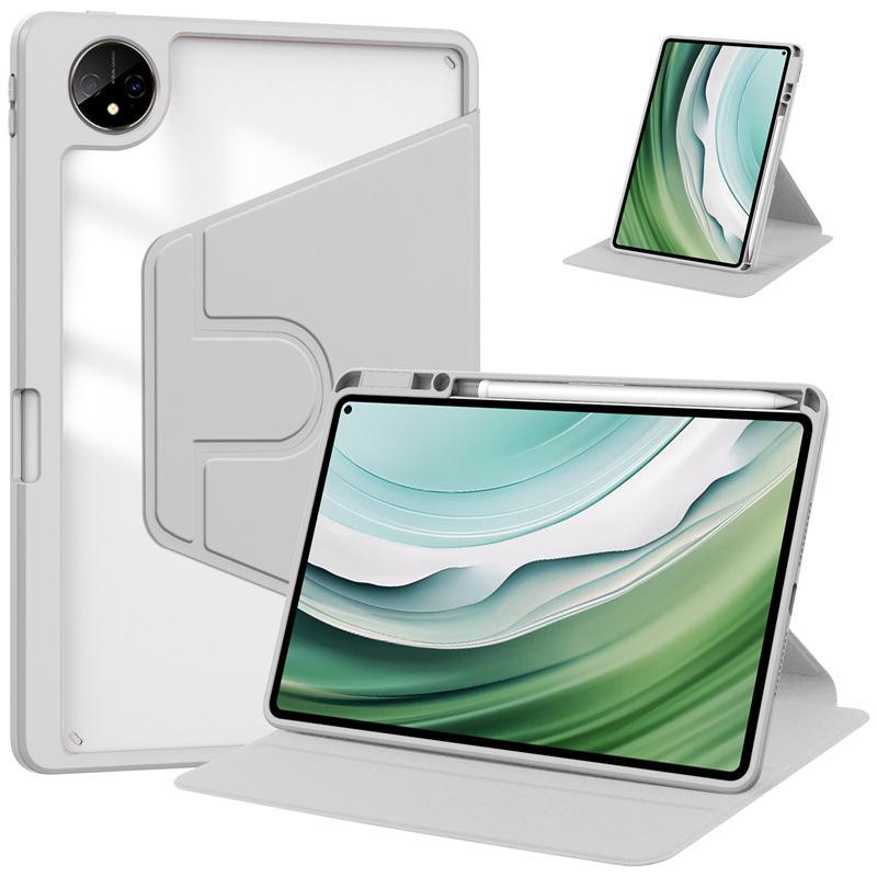 Huawei MatePad Pro 13.2 вращающийся акриловый ультратонкий прозрачный защитный чехол с гнездом для стилуса (2023). For Matepad SE 11 серый
Huawei MatePad Pro 13.2 вращающийся акриловый ультратонкий прозрачный защитный чехол с гнездом для стилуса (2023). For Matepad SE 11 серый