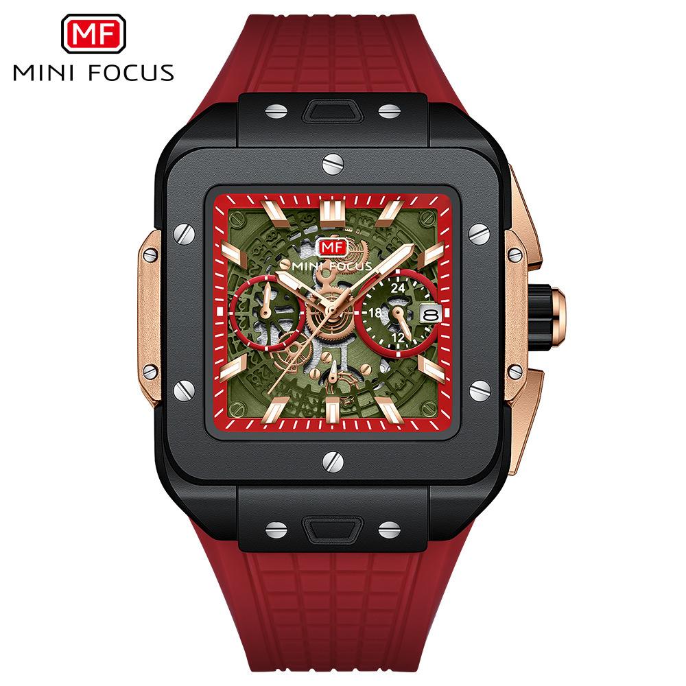 Mini Focus Watch Trendy Men S Watch Composite Square Case Hollow Men S Watch 0475G
Mini Focus Watch Trendy Men S Watch Composite Square Case Hollow Men S Watch 0475G