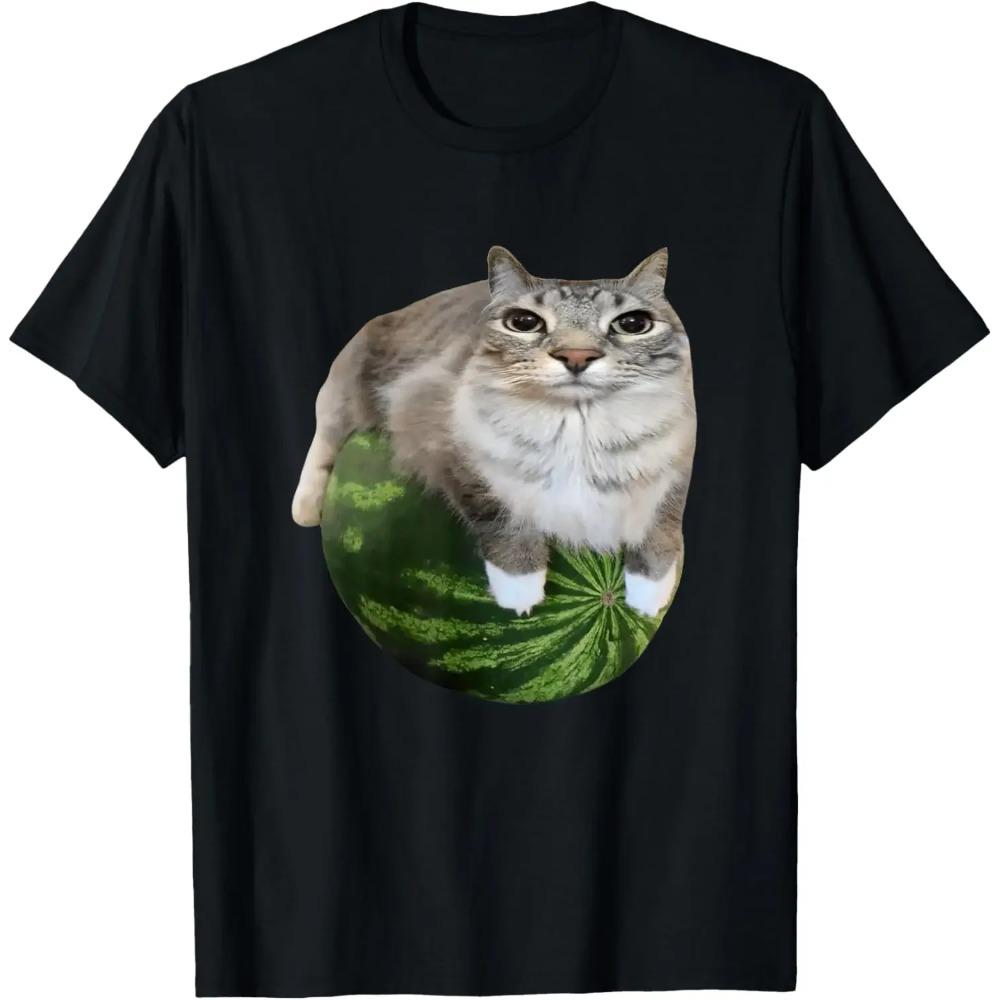 Watermelon Cat Silly Cat Meme T-Shirt A Hilarious Watermelon Print Shirt Is A Stylish Unisex Top for Both Men and Women XXXXL
Watermelon Cat Silly Cat Meme T-Shirt A Hilarious Watermelon Print Shirt Is A Stylish Unisex Top for Both Men and Women XXXXL