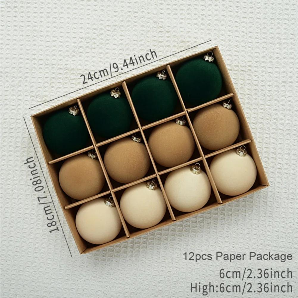 12 шт./кор. Флокированные елочные шары, украшения для рождественской елки, подвесные шары, плюшевые шары, коробка для рождественских праздничных декораций 6 см 6cm зелёный
12 шт./кор. Флокированные елочные шары, украшения для рождественской елки, подвесные шары, плюшевые шары, коробка для рождественских праздничных декораций 6 см 6cm зелёный