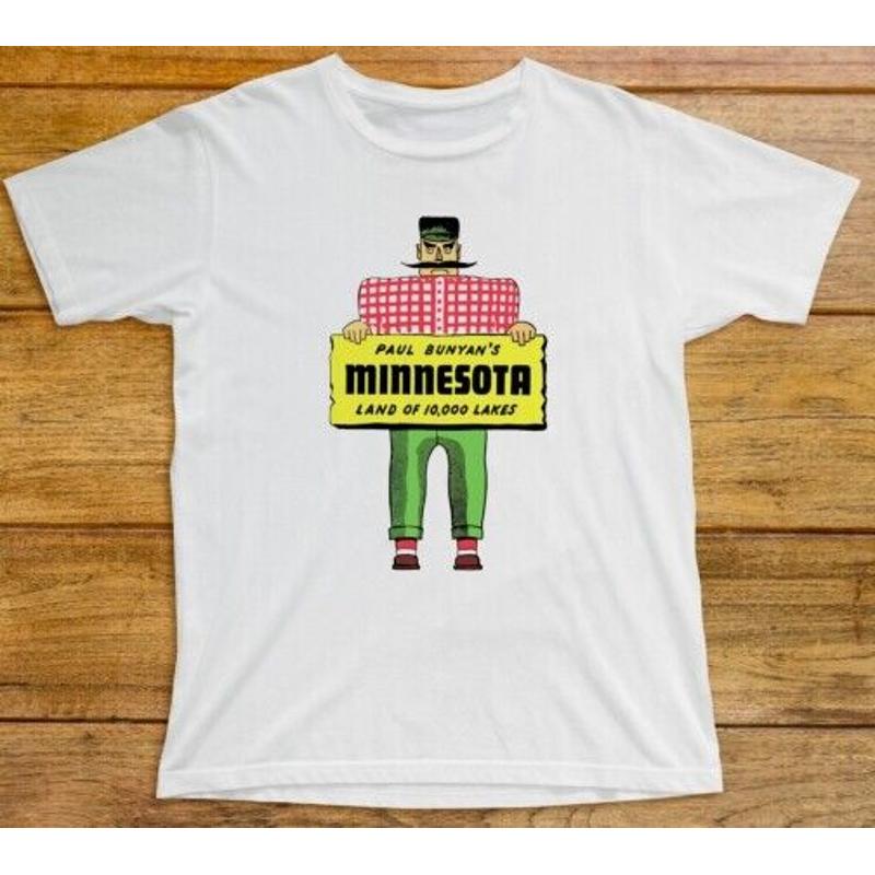 Paul Bunyan s Minnesota T Shirt 900 Lumberjack Lakes Nature Wilderness Folklore 5XL різнокольоровий
Paul Bunyan s Minnesota T Shirt 900 Lumberjack Lakes Nature Wilderness Folklore 5XL різнокольоровий