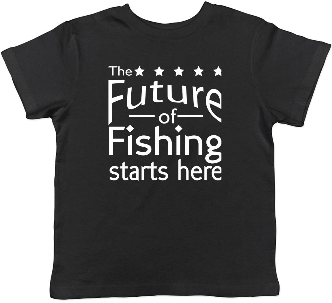 The future of Fishing Starts Here Childrens Kids T-Shirt Boys Girls 120
The future of Fishing Starts Here Childrens Kids T-Shirt Boys Girls 120