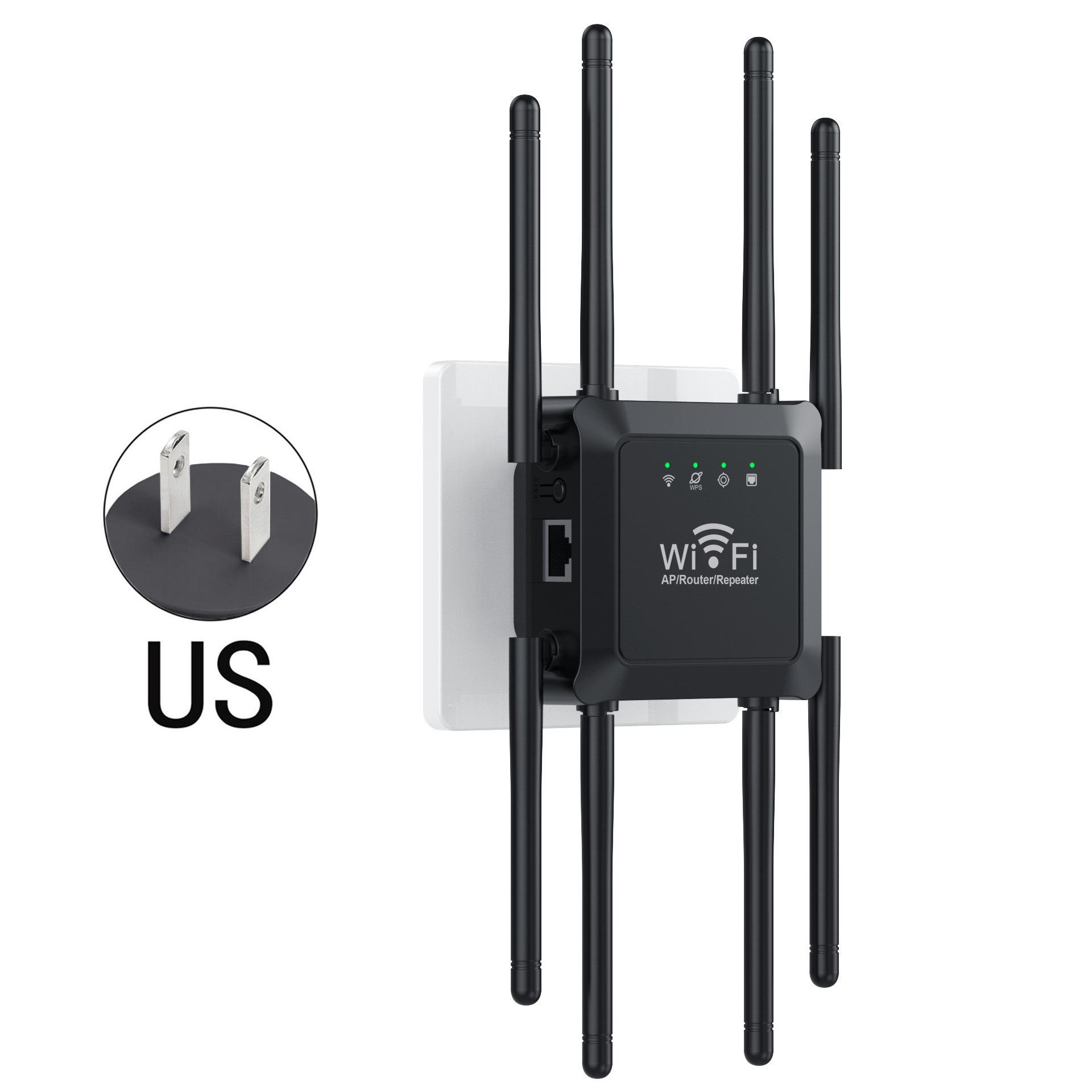 WiFi-розширювач діапазону та підсилювач сигналу з 8 антенами
WiFi-розширювач діапазону та підсилювач сигналу з 8 антенами