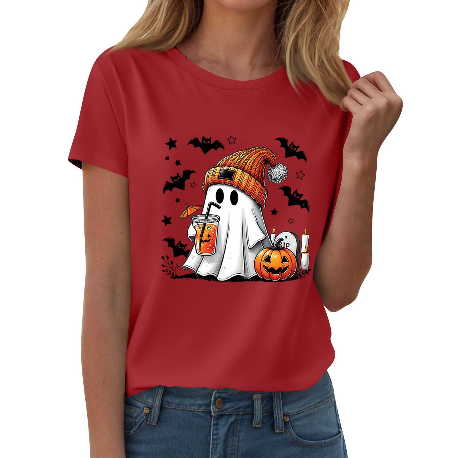 Women s T-shirts, Women s Short-sleeved Tops, Summer Fashion Round Neck Casual Stylish Shirts, Tunic Tops L червоний
Women s T-shirts, Women s Short-sleeved Tops, Summer Fashion Round Neck Casual Stylish Shirts, Tunic Tops L червоний