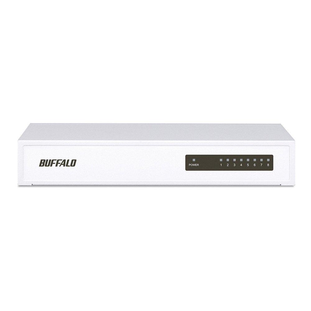 BUFFALO compatible metal housing power supply 8 ports white switching hub 10/100Mbps built-in LSW4-TX-8NS/WH білий
BUFFALO compatible metal housing power supply 8 ports white switching hub 10/100Mbps built-in LSW4-TX-8NS/WH білий