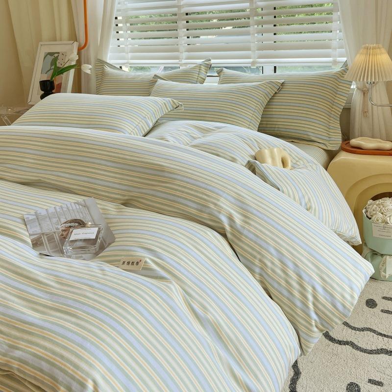 Комплект из четырех хлопковых постельных принадлежностей, комплект из трех хлопковых пододеяльников и простыней для спальни 1.2m bed
Комплект из четырех хлопковых постельных принадлежностей, комплект из трех хлопковых пододеяльников и простыней для спальни 1.2m bed