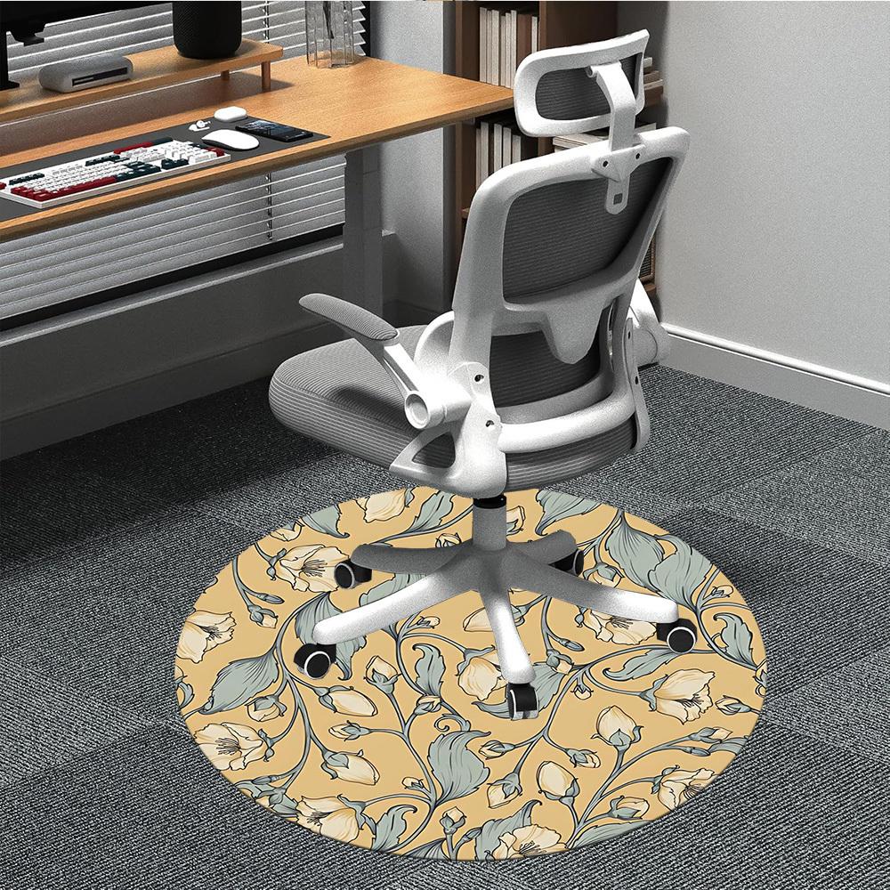 1PCFloral Pattern Office Round Area Rug, Indoor Mat Suitable For Office, Under Office Chairs Bedroom Living Room Home Decor, Room Deco049 80cm by 80cm
1PCFloral Pattern Office Round Area Rug, Indoor Mat Suitable For Office, Under Office Chairs Bedroom Living Room Home Decor, Room Deco049 80cm by 80cm