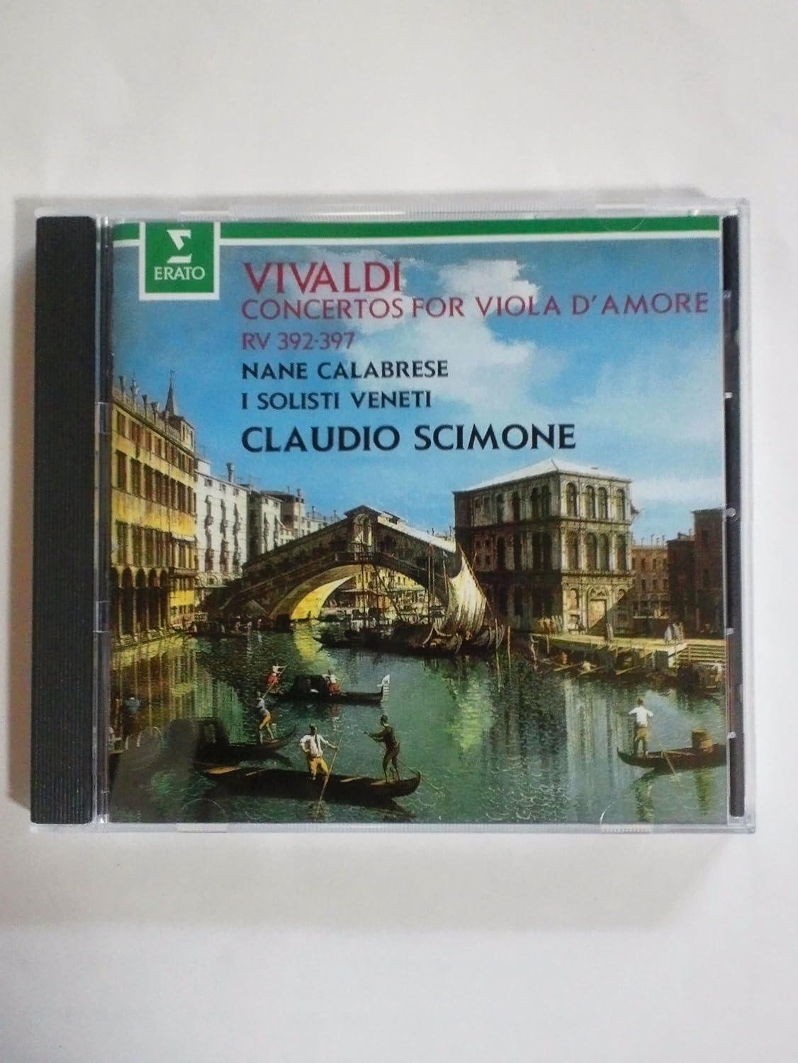 CD CALABRESE (NANE), VIVALDI, SIMONE ( - Vivaldi: Viola Damo WPCS10333 Japan Classical Used
CD CALABRESE (NANE), VIVALDI, SIMONE ( - Vivaldi: Viola Damo WPCS10333 Japan Classical Used