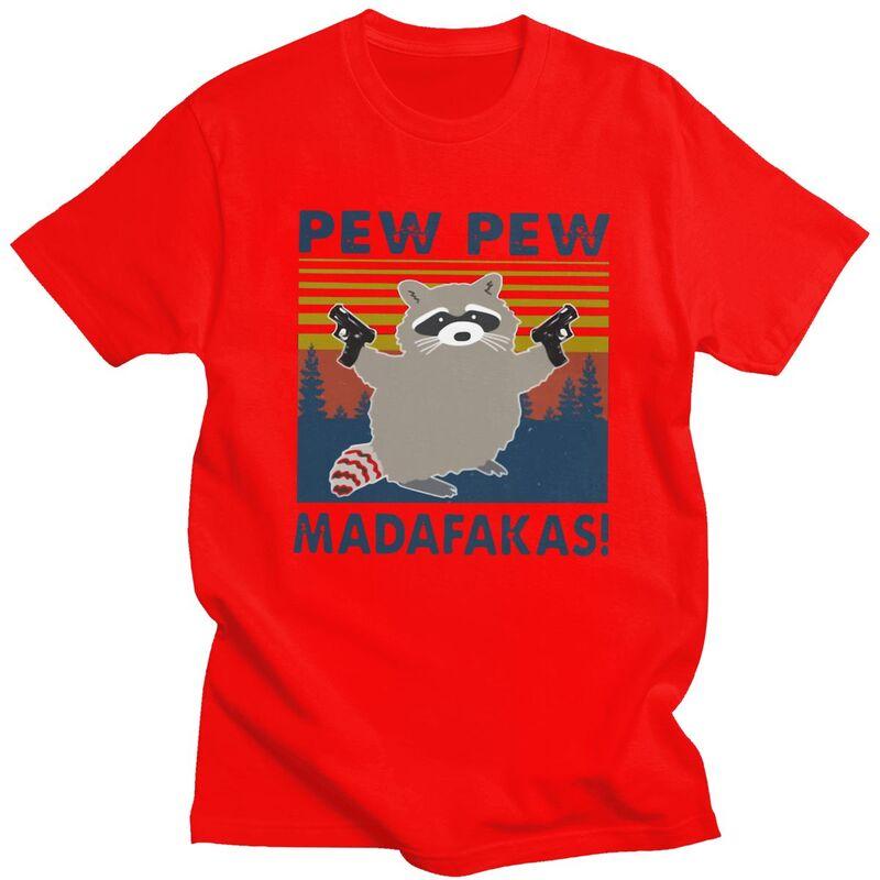Custom Raccoon Pew Pew Madafakas Tshirt for Men Short Sleeve T Shirt Tshirts 100 Cotton Tee Gift Idea S
Custom Raccoon Pew Pew Madafakas Tshirt for Men Short Sleeve T Shirt Tshirts 100 Cotton Tee Gift Idea S