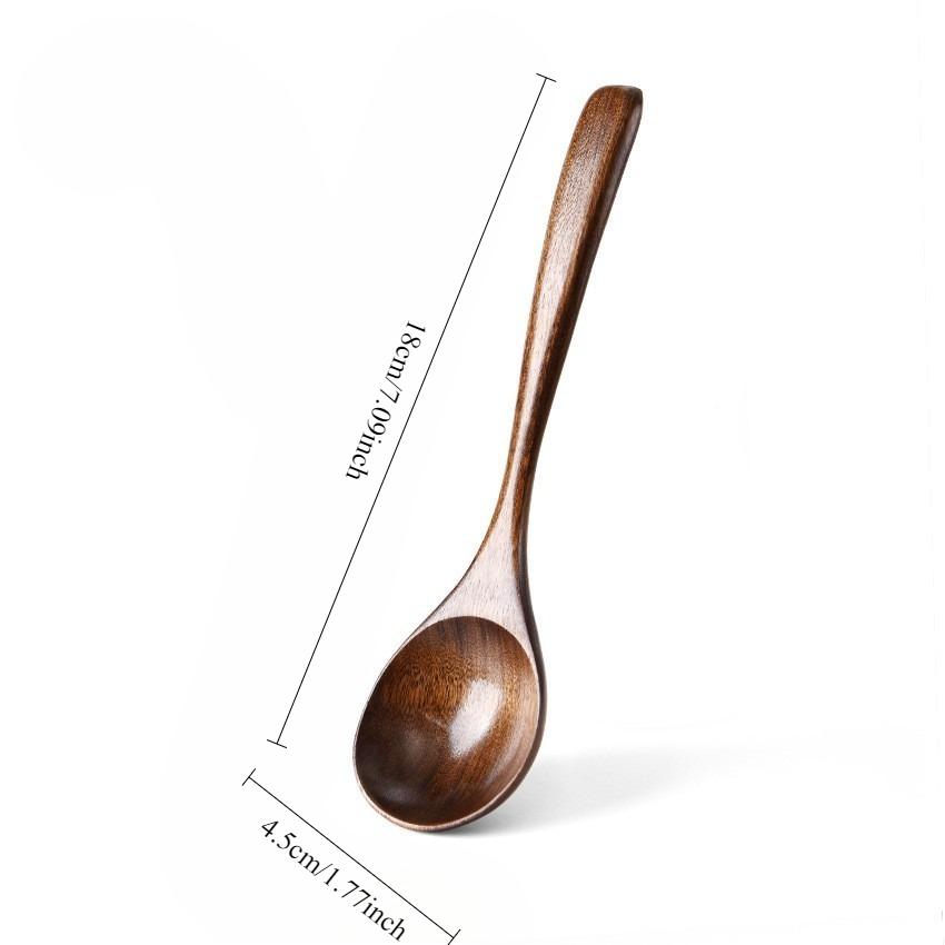 Wooden Spoon Rice Scoop Coffee Stirring Mixing Soup Spoons Natural Cooking Utensils Handmade Home Tableware Cutlery for Kicthen
Wooden Spoon Rice Scoop Coffee Stirring Mixing Soup Spoons Natural Cooking Utensils Handmade Home Tableware Cutlery for Kicthen