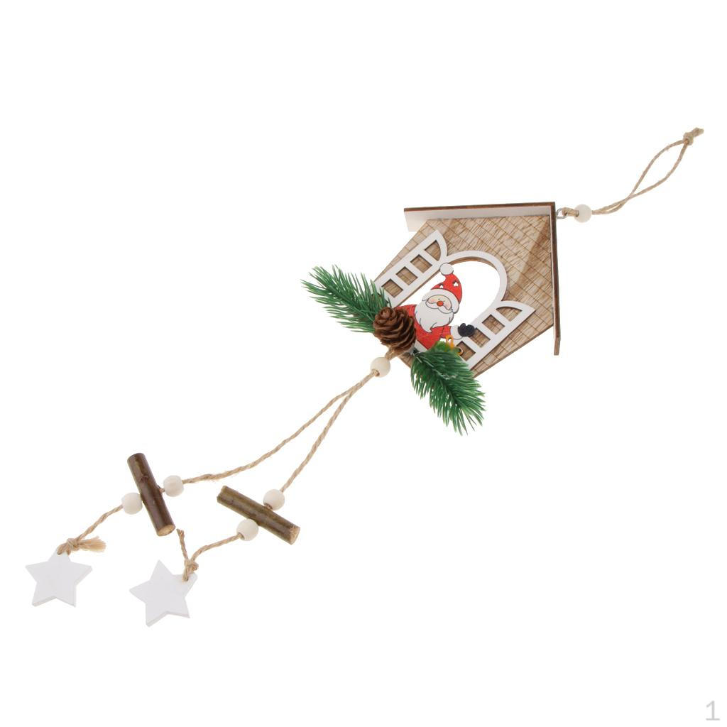 Christmas Ornament Wooden House Door Showcase Tree Hanging Pendant Santa Claus
Christmas Ornament Wooden House Door Showcase Tree Hanging Pendant Santa Claus