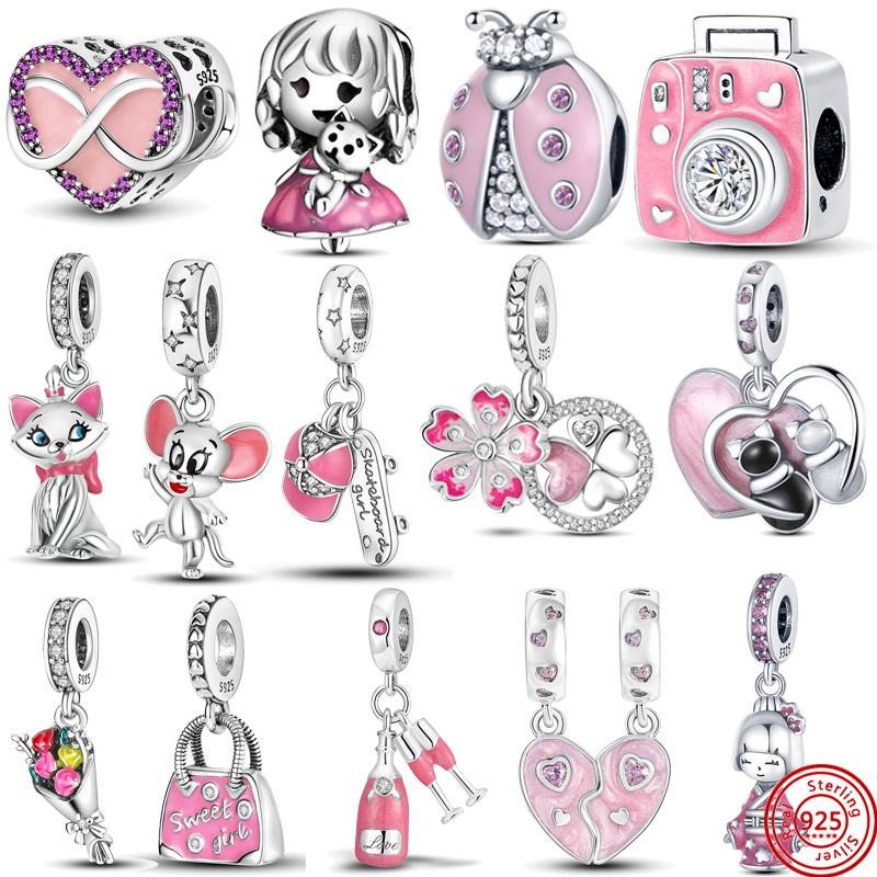 Оригинальный дизайн 925 Silver Mouse Champagne Pendant Цветочный шарм Fit Браслет из бисера для женщин Подарок DIY Модные украшения
Оригинальный дизайн 925 Silver Mouse Champagne Pendant Цветочный шарм Fit Браслет из бисера для женщин Подарок DIY Модные украшения