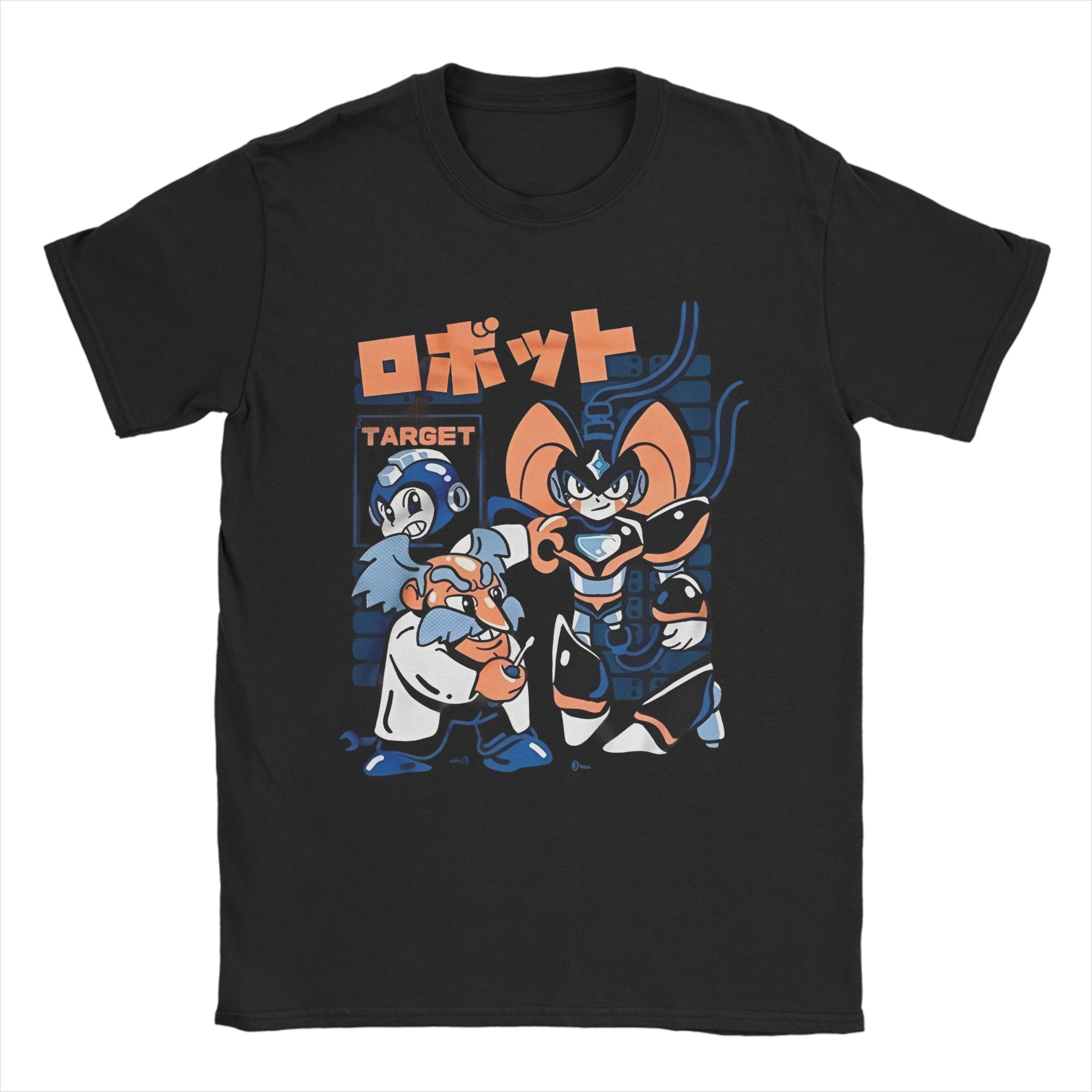 Mega Man Robot World Game Tee Shirt for Men Women Gift Idea T Shirts Japanese science Cotton Clothing S
Mega Man Robot World Game Tee Shirt for Men Women Gift Idea T Shirts Japanese science Cotton Clothing S