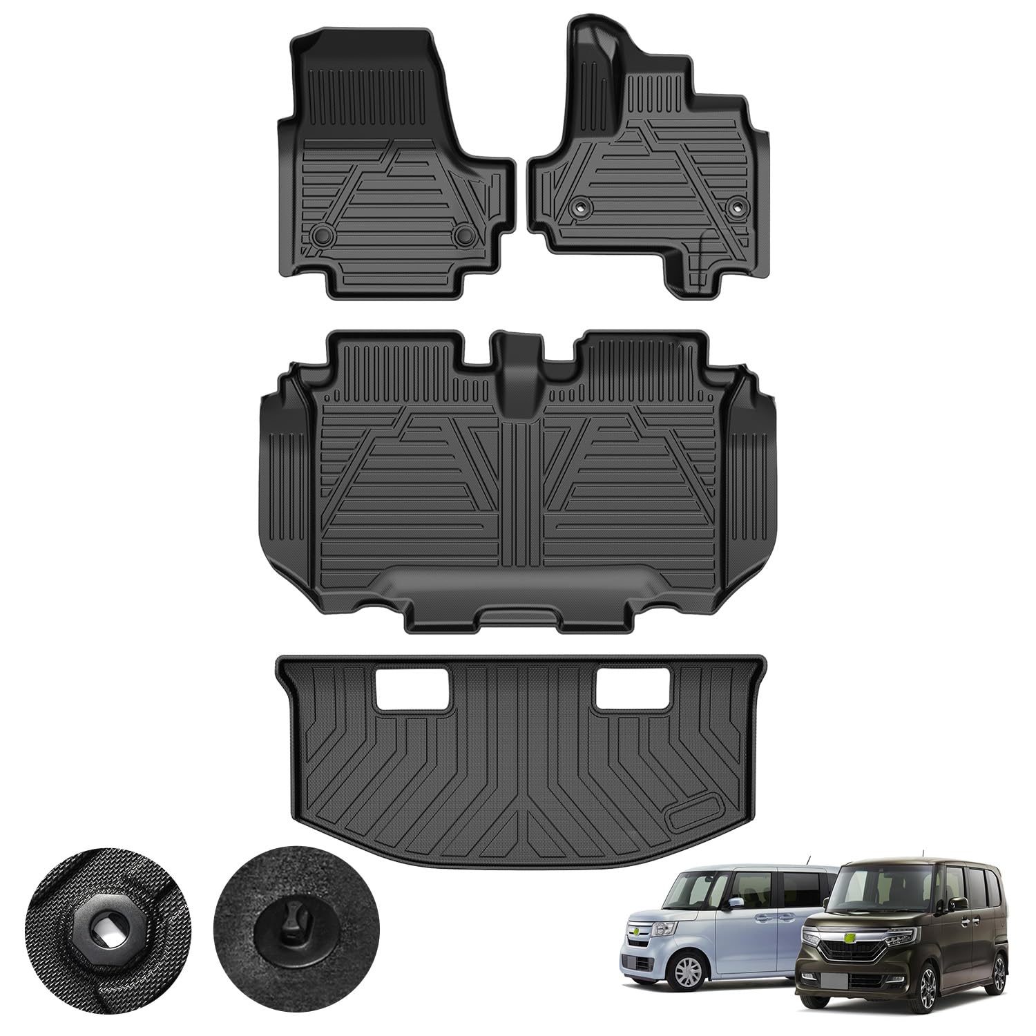 Kotesoto Honda New JF3 JF4 Floor Mats Second Mats Trunk Mats JF3 JF4 Car Mats Full Set JF3 JF4 Luggage Mat TPE Material Cargo Mat Stain Resistant
Kotesoto Honda New JF3 JF4 Floor Mats Second Mats Trunk Mats JF3 JF4 Car Mats Full Set JF3 JF4 Luggage Mat TPE Material Cargo Mat Stain Resistant