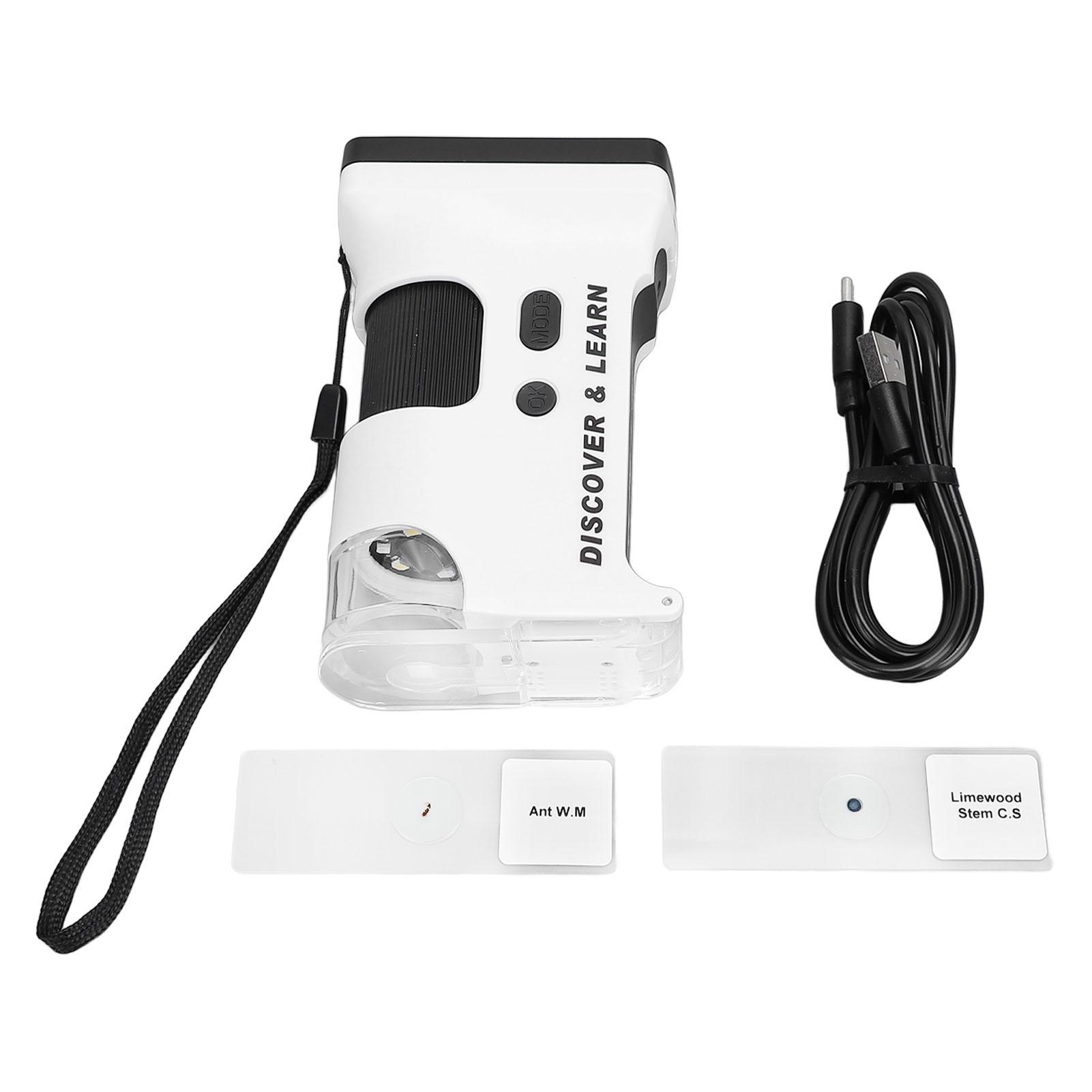 Kids Handheld Microscope 2.7in Screen 800x Microscope Camera with Adjustable LED Lights for Outdoor
Kids Handheld Microscope 2.7in Screen 800x Microscope Camera with Adjustable LED Lights for Outdoor
