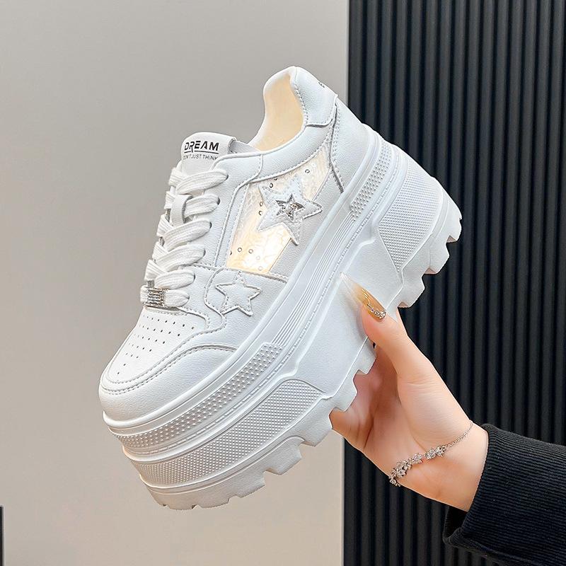 Кожаные кроссовки со звездой, маленькие белые туфли женские 2025 лето новая дышащая сетка толстая подошва обувь маленькие туфли на толстой подошве-маффины 40 белый
Кожаные кроссовки со звездой, маленькие белые туфли женские 2025 лето новая дышащая сетка толстая подошва обувь маленькие туфли на толстой подошве-маффины 40 белый
