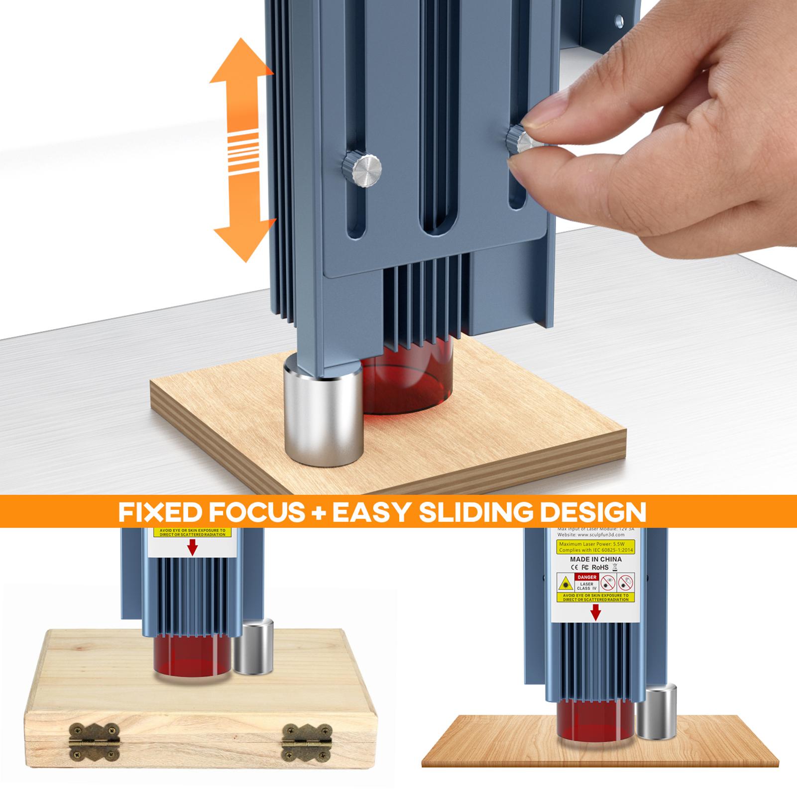 S9 Laser Engraving Machine Ultra-thin Laser Beam Shaping Technology High-precision Wood Acrylic Laser Engraver Cutting United States
S9 Laser Engraving Machine Ultra-thin Laser Beam Shaping Technology High-precision Wood Acrylic Laser Engraver Cutting United States