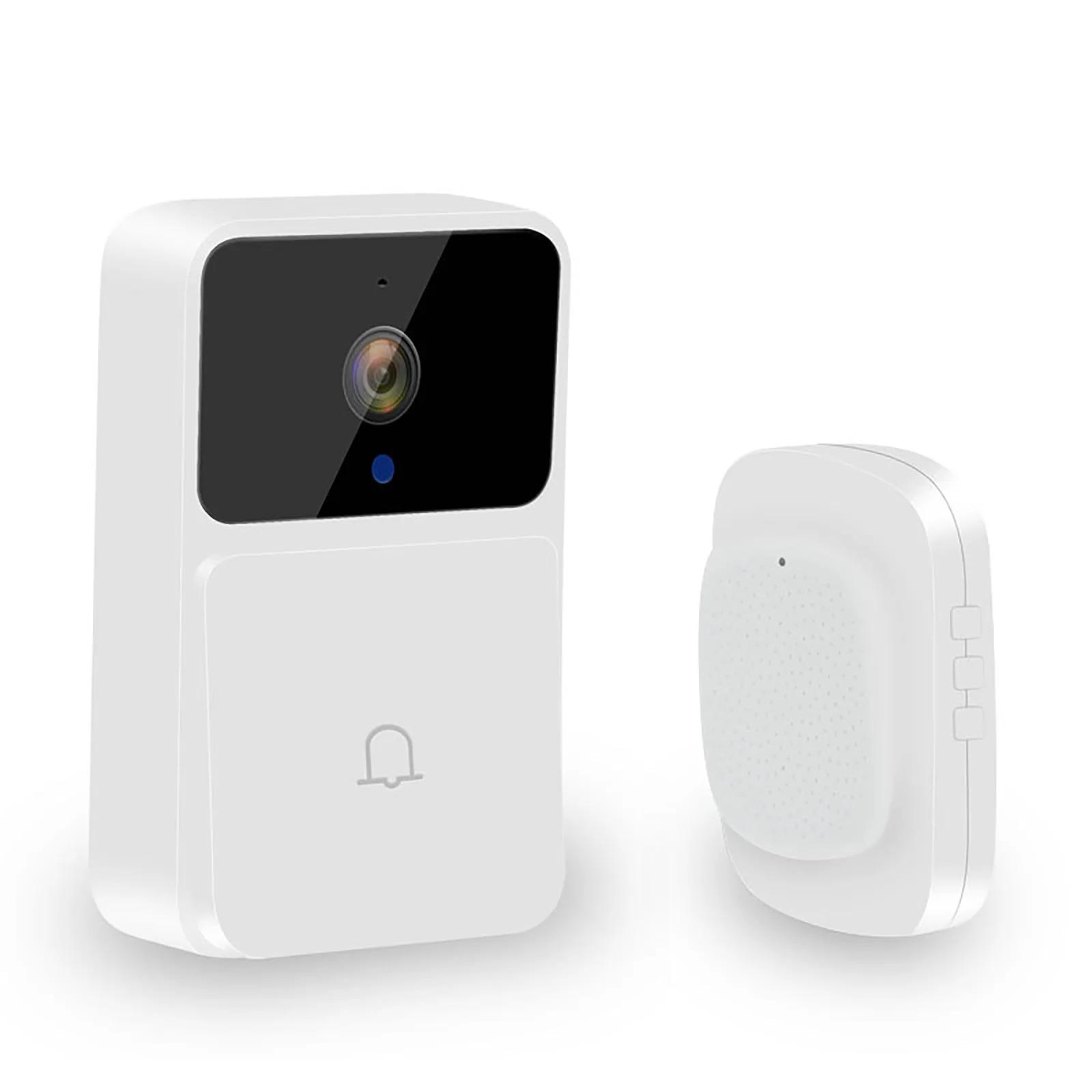 WiFi Smart Video Doorbell Wireless HD Camera IR Night Vision Two Way Intercom Voice Change Door Bell For Home Security білий
WiFi Smart Video Doorbell Wireless HD Camera IR Night Vision Two Way Intercom Voice Change Door Bell For Home Security білий
