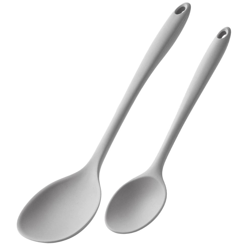 2Pcs/Set Silicone Ladles Soup Spoons Nonstick Heat Resistant Spoon Ladle with Long Handle for Home Kitchen Cooking серый
2Pcs/Set Silicone Ladles Soup Spoons Nonstick Heat Resistant Spoon Ladle with Long Handle for Home Kitchen Cooking серый
