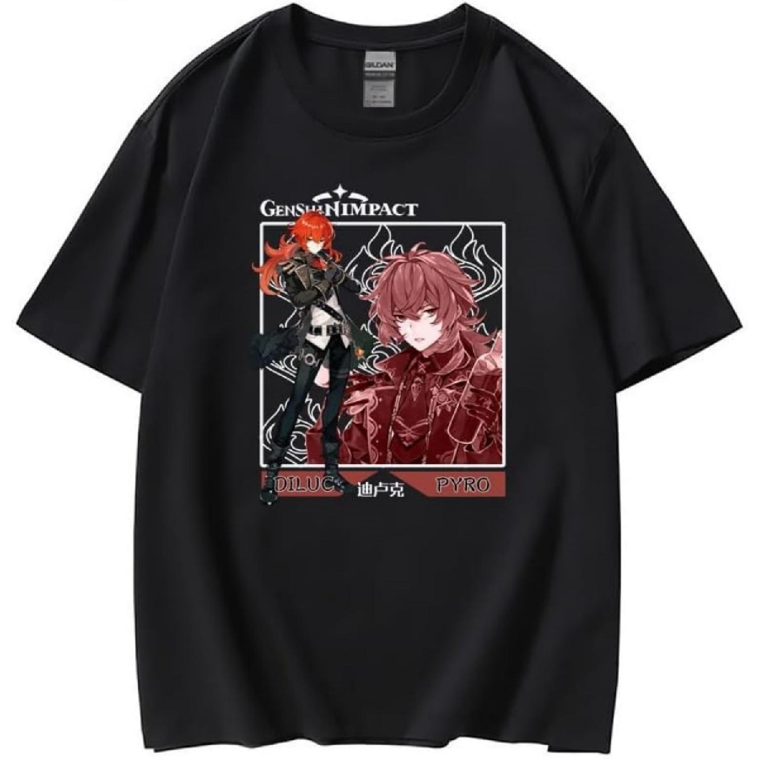 Unisex GENSHIN Impact T-Shirt, GENSHIN Gamer Cotton Short Sleeve T-Shirt for Men and Women XXXXXL різнокольоровий
Unisex GENSHIN Impact T-Shirt, GENSHIN Gamer Cotton Short Sleeve T-Shirt for Men and Women XXXXXL різнокольоровий