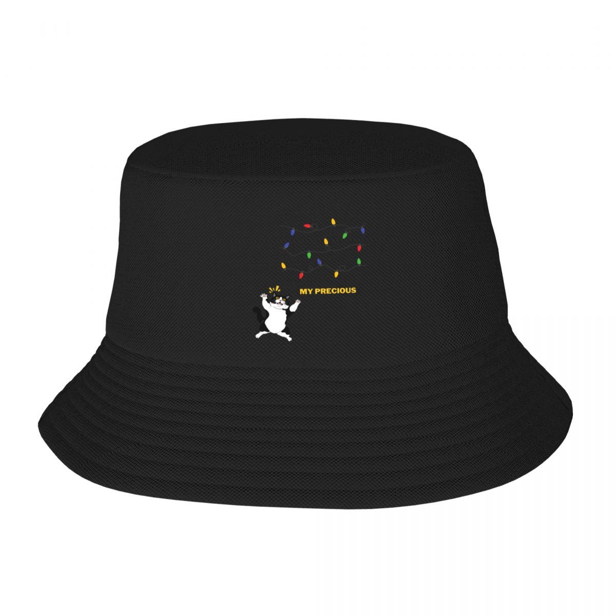 2025 New Black Cat With Precious Christmas Light Gift Funny Cat Lover Gift T-shirt Bucket Hat Cute Unisex Hats Women s
2025 New Black Cat With Precious Christmas Light Gift Funny Cat Lover Gift T-shirt Bucket Hat Cute Unisex Hats Women s