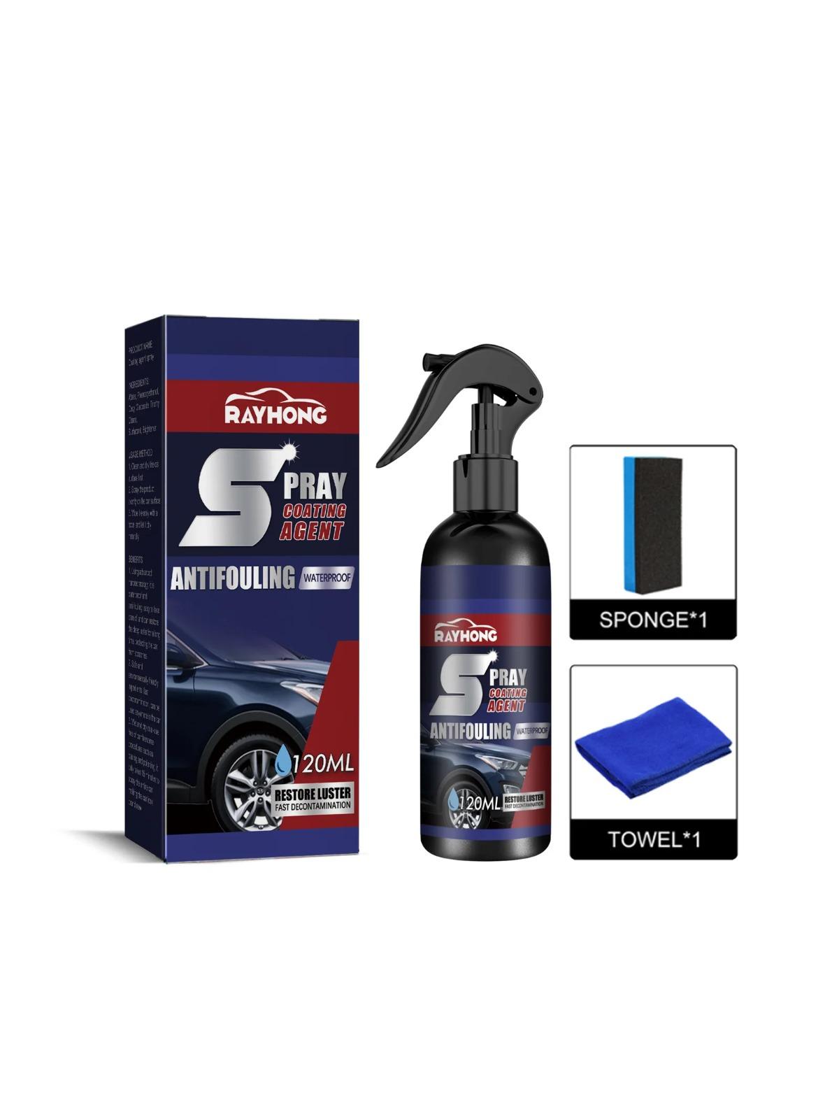 120ml Nano Ceramic Car Coating Spray - Professional Paint Protection with High Gloss UV Defense синій
120ml Nano Ceramic Car Coating Spray - Professional Paint Protection with High Gloss UV Defense синій