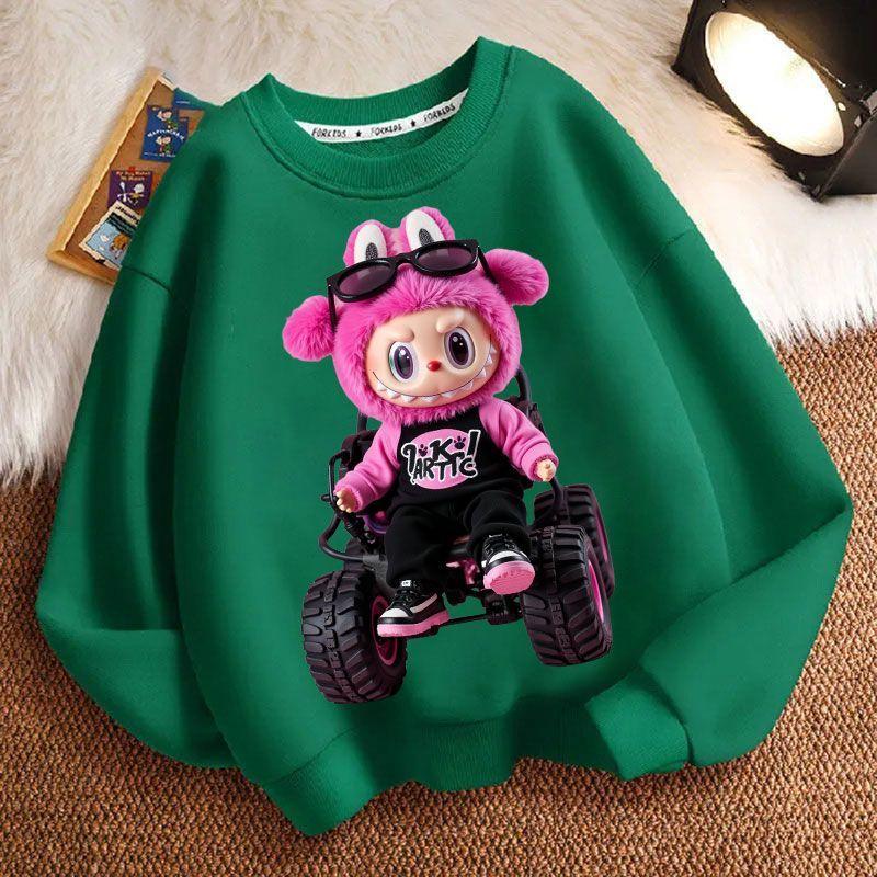 Children s Fashionable and Cute Hoodies, Round-neck Long-sleeved Casual Hoodies for Boys and Girls In Spring and Autumn 160
Children s Fashionable and Cute Hoodies, Round-neck Long-sleeved Casual Hoodies for Boys and Girls In Spring and Autumn 160